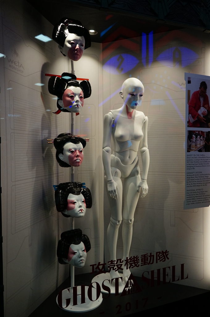 图4 WETA展出的2017上映最新的攻壳机动队模型.JPG